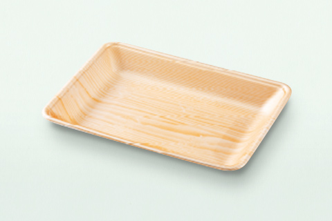 Collection of used trays