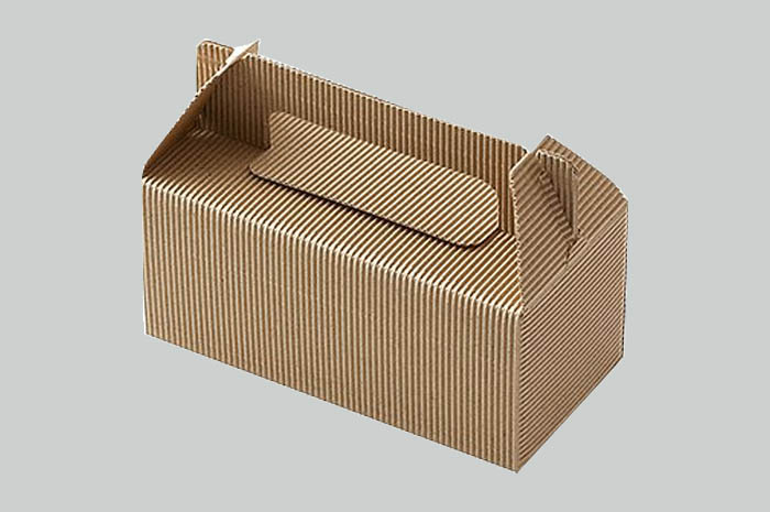 片段手提げBOX クラフト