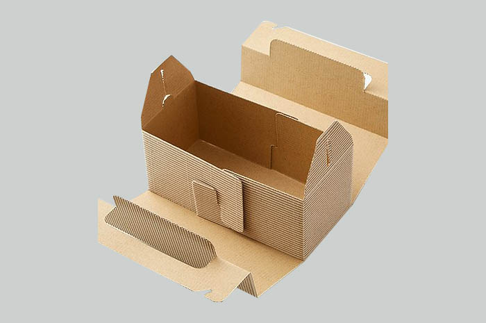 片段手提げBOX クラフト