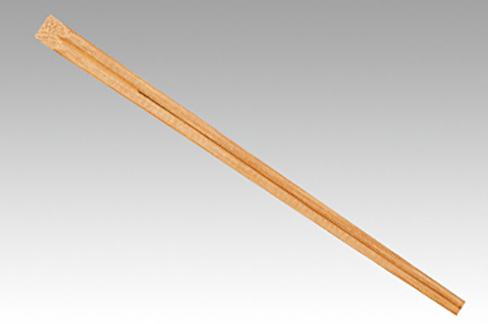 大和物産 すす竹天削箸 ２４ｃｍ １パック（１００膳） 使い捨て食器