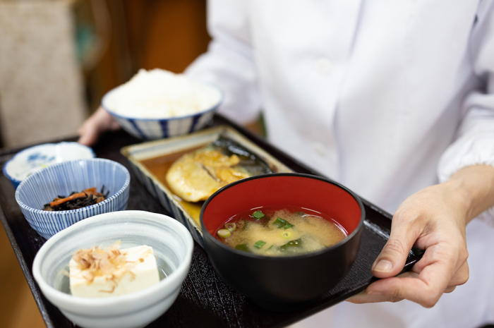 食堂の料理