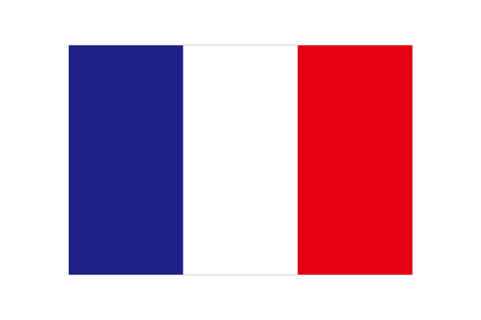 国旗：フランス